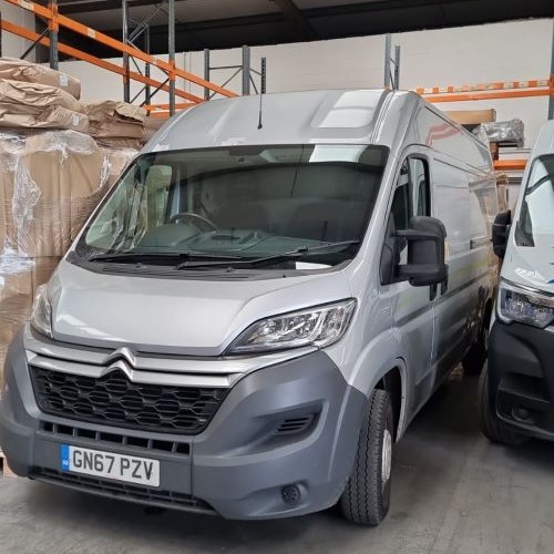 photo of a van owned by Espo Transport Limited